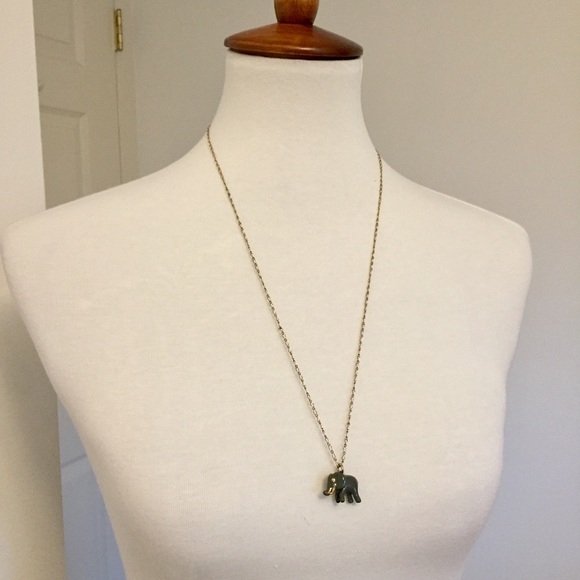 J. Crew Jewelry - JEWELRY SALE! J. Crew • Elephant Critter Necklace