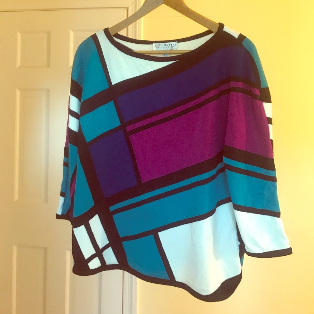 ST. JOHN Pullover Sweater