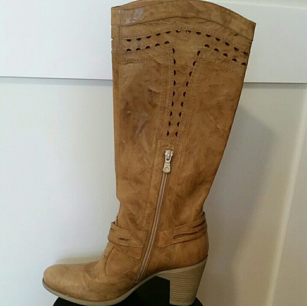 Authentic Italian Boots (Purchased in Italy) - Picture 1 of 3