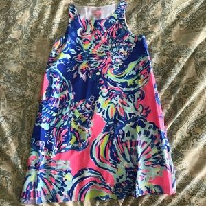 Jackie Shift Dress, Size:XS, Multi Coastal Retreat