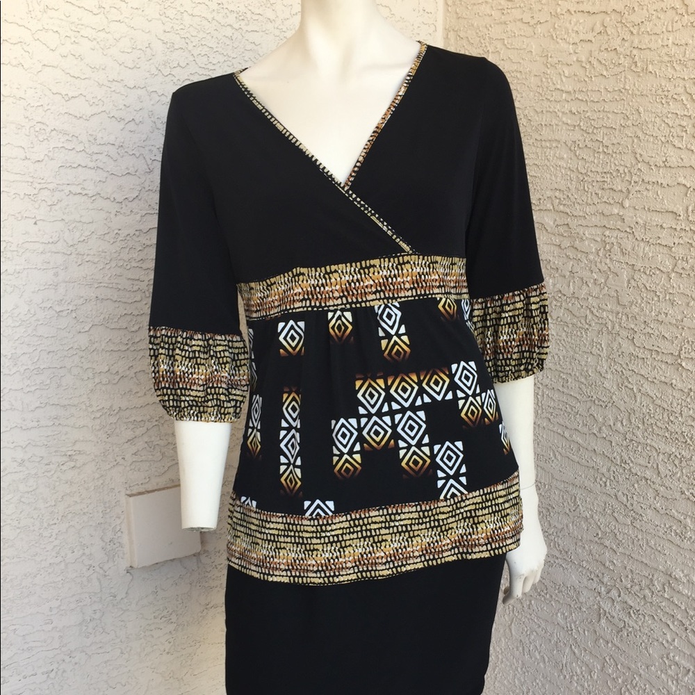 Liz & Co. BoHo Style Blouse