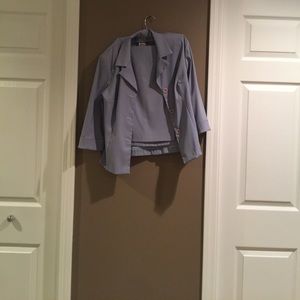 Jacket and skirt set