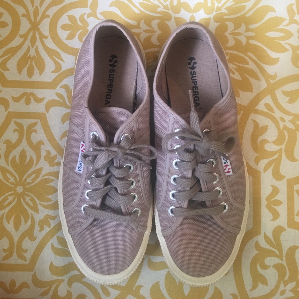 Superga Classic Cotton Sneakers Beige