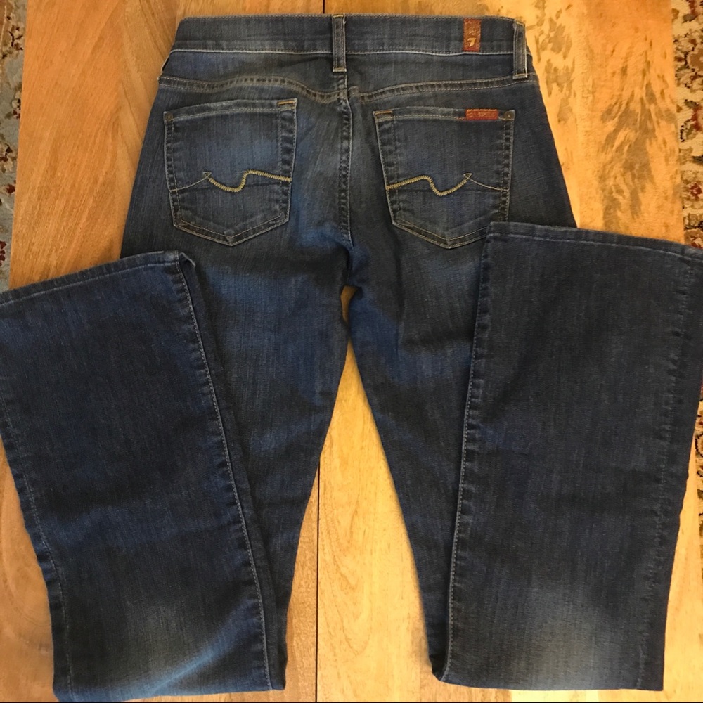 7 For All Mankind boot cut jeans