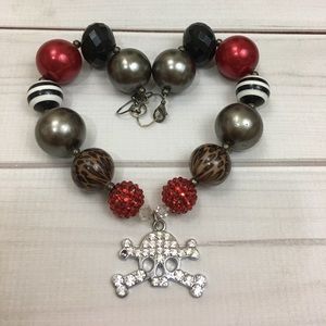 Chunky beaded necklace
