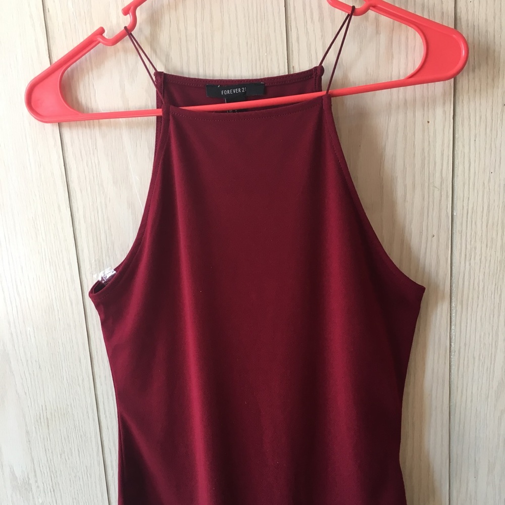 Burgundy Bodysuit