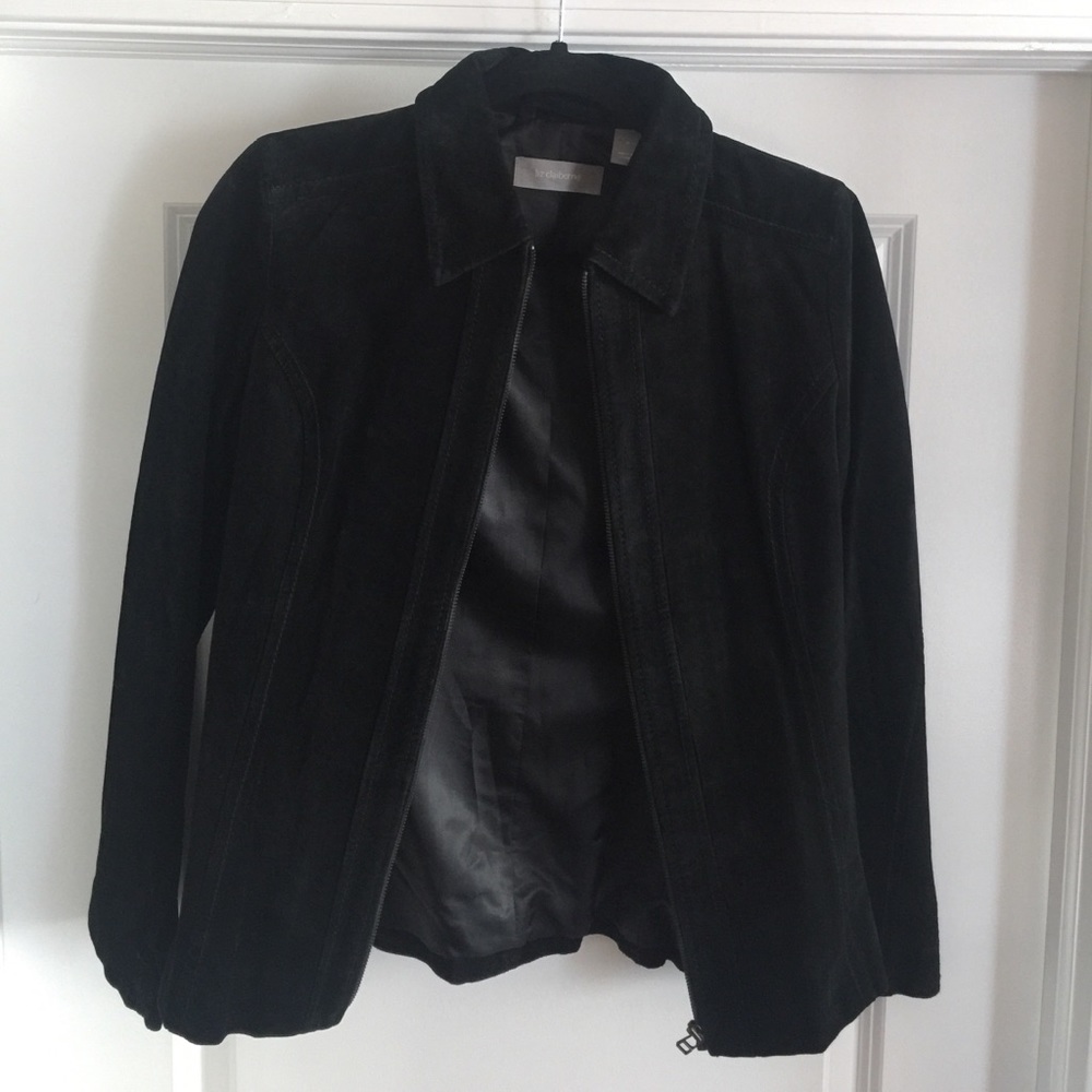 Black Suede Liz Claibourne Jacket