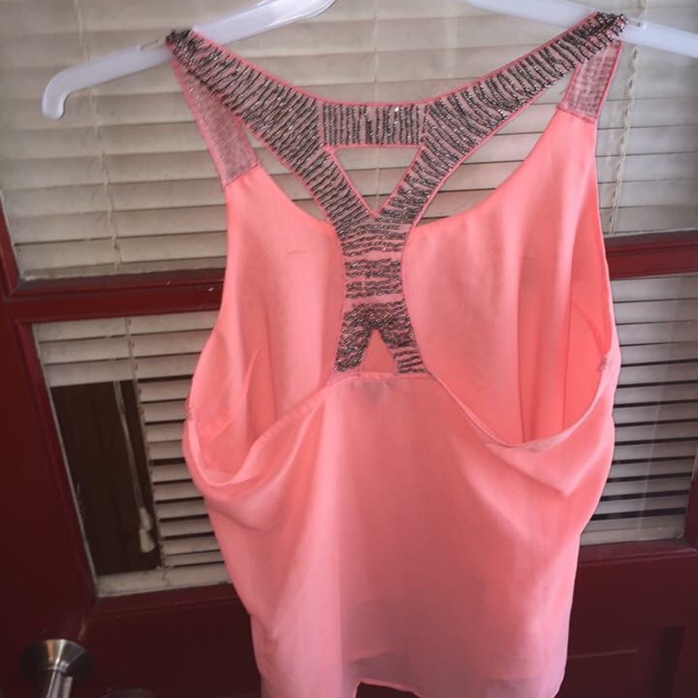 Charlotte Russe coral tank