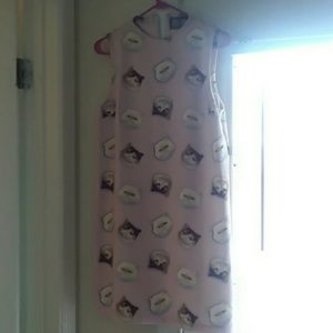 Retro style kitty dress