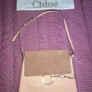 Pink Chloe Faye bag
