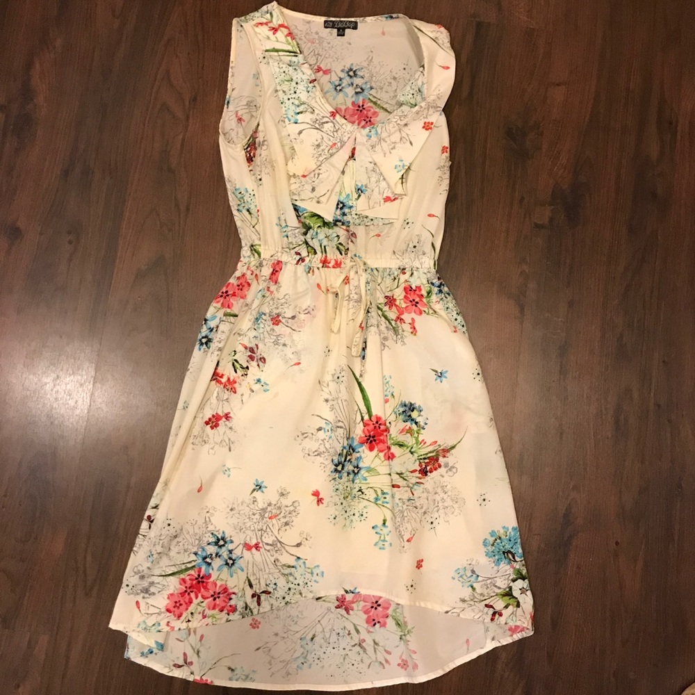 Floral silky sundress