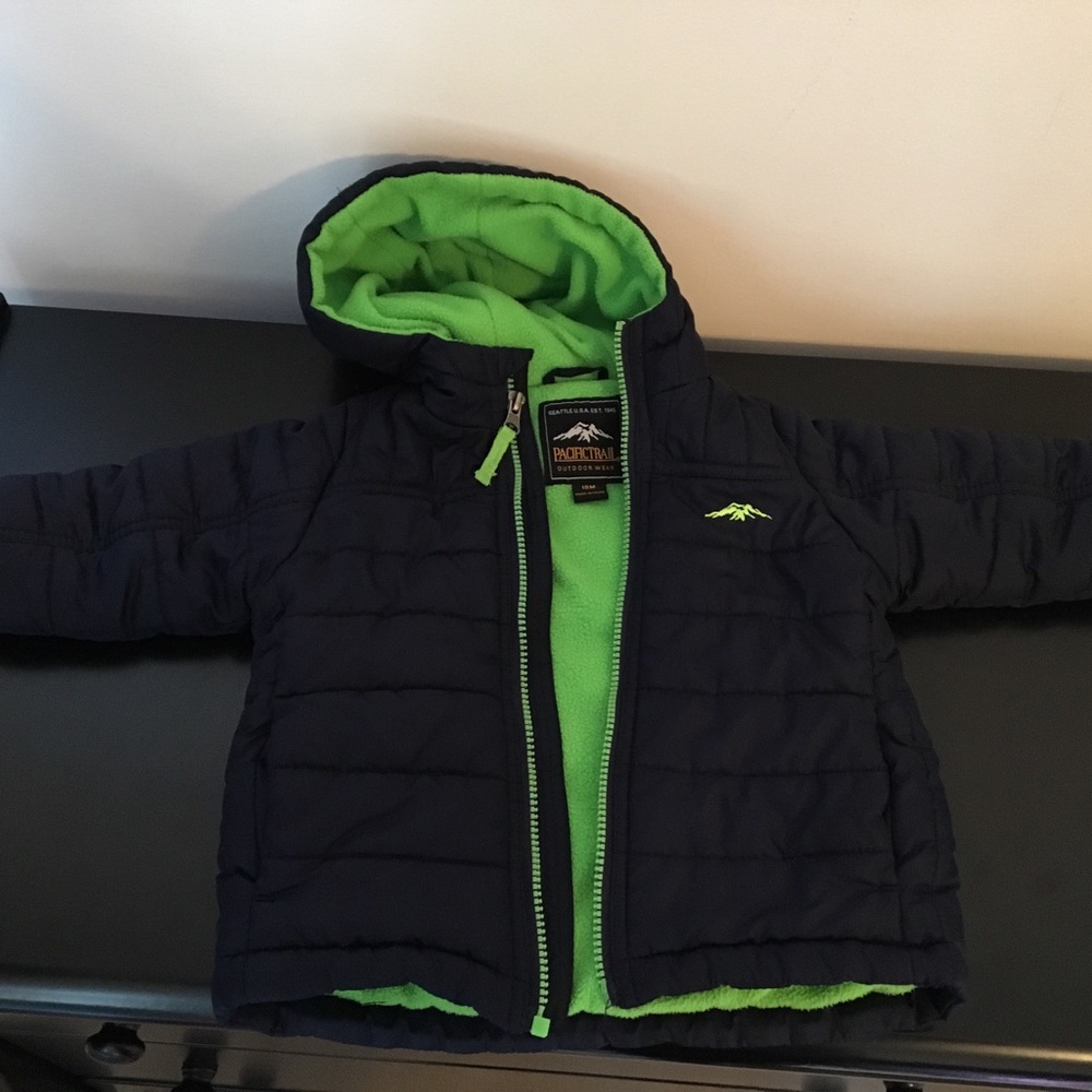 Boys coat and snow pants.