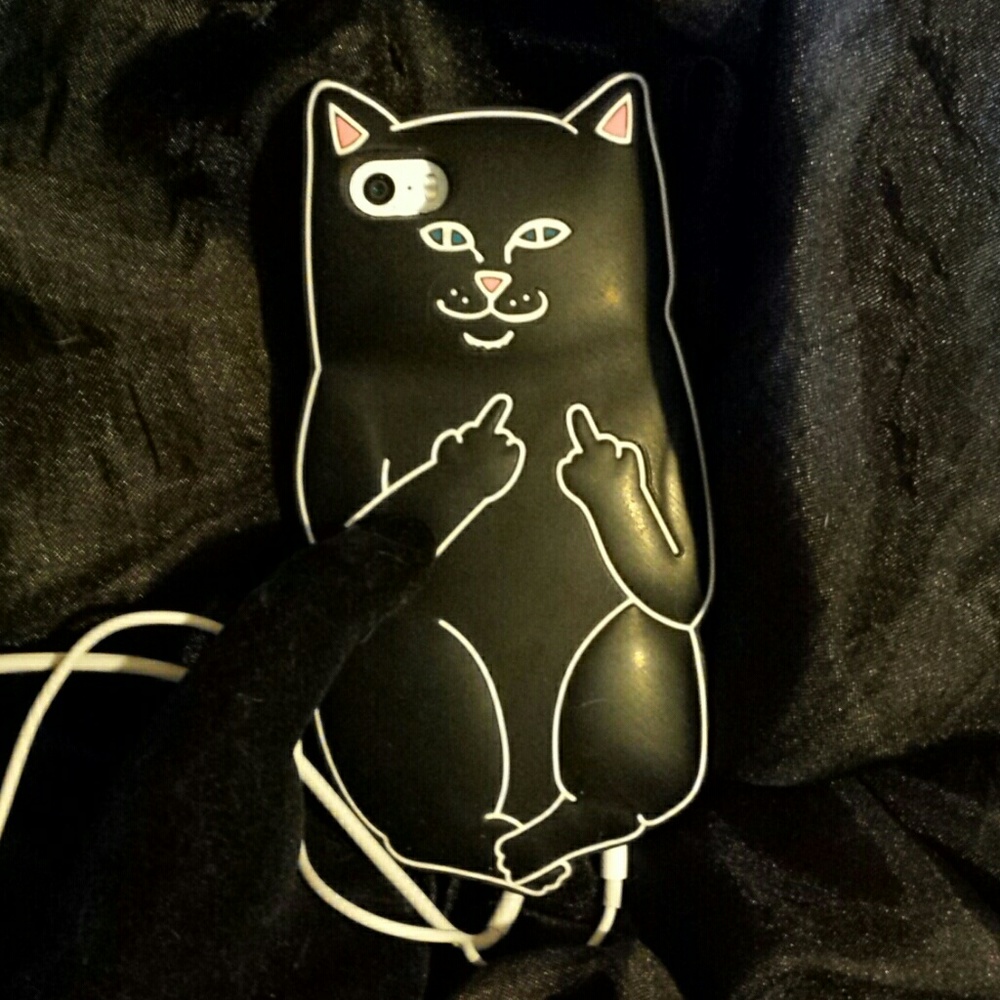 BRAND NEW! "LORD NERMAL" iPhone 5 RIPnDIP CAT case