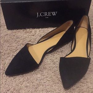 J. Crew Black Flats