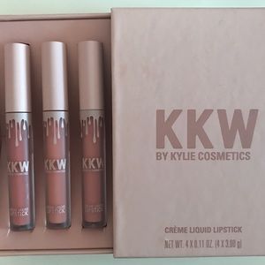 KKW by Kylie Cosmetics Crème Liquid Lipsticks