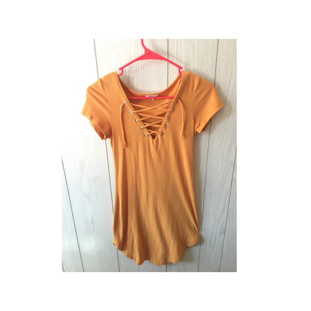 Lace-Up Dress