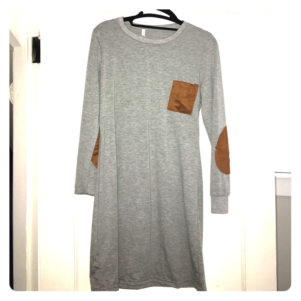 Tshirt dress long sleeve