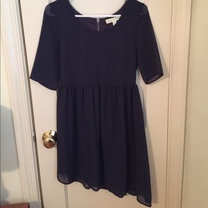Urban Outfitters navy dress Urban Outfitters navy dress