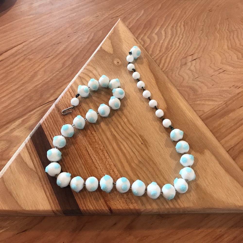 Vintage Glass Bead Necklace