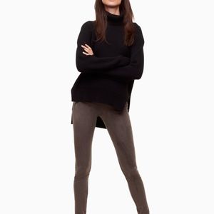 Aritzia faux suede Daria legging size S