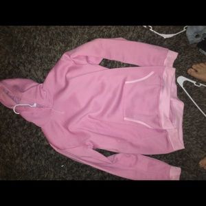 Men's pink sweatshirt