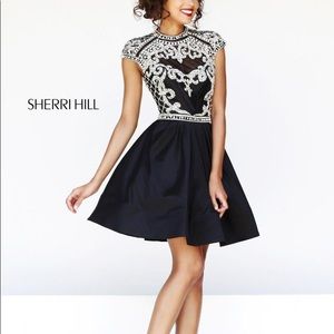 Sherri Hill glamorous back dress