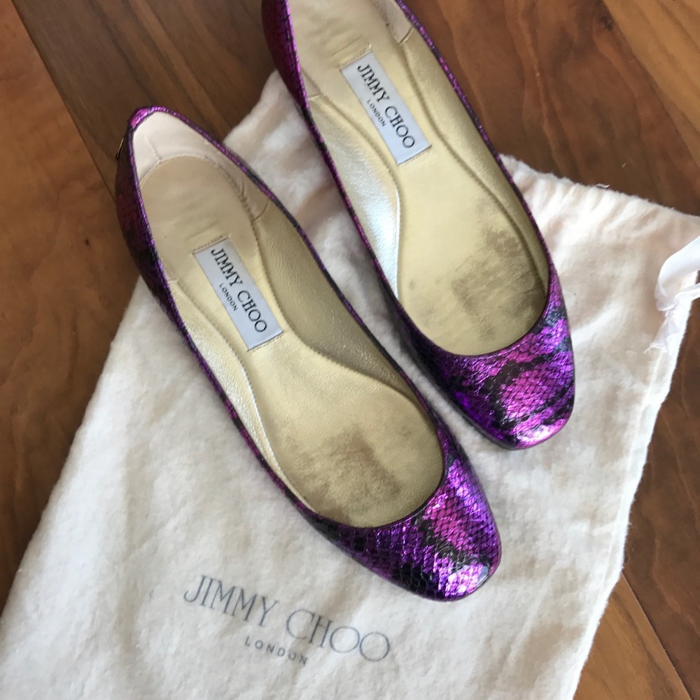 xx SOLD xx Jimmy Choo Ballet Flats