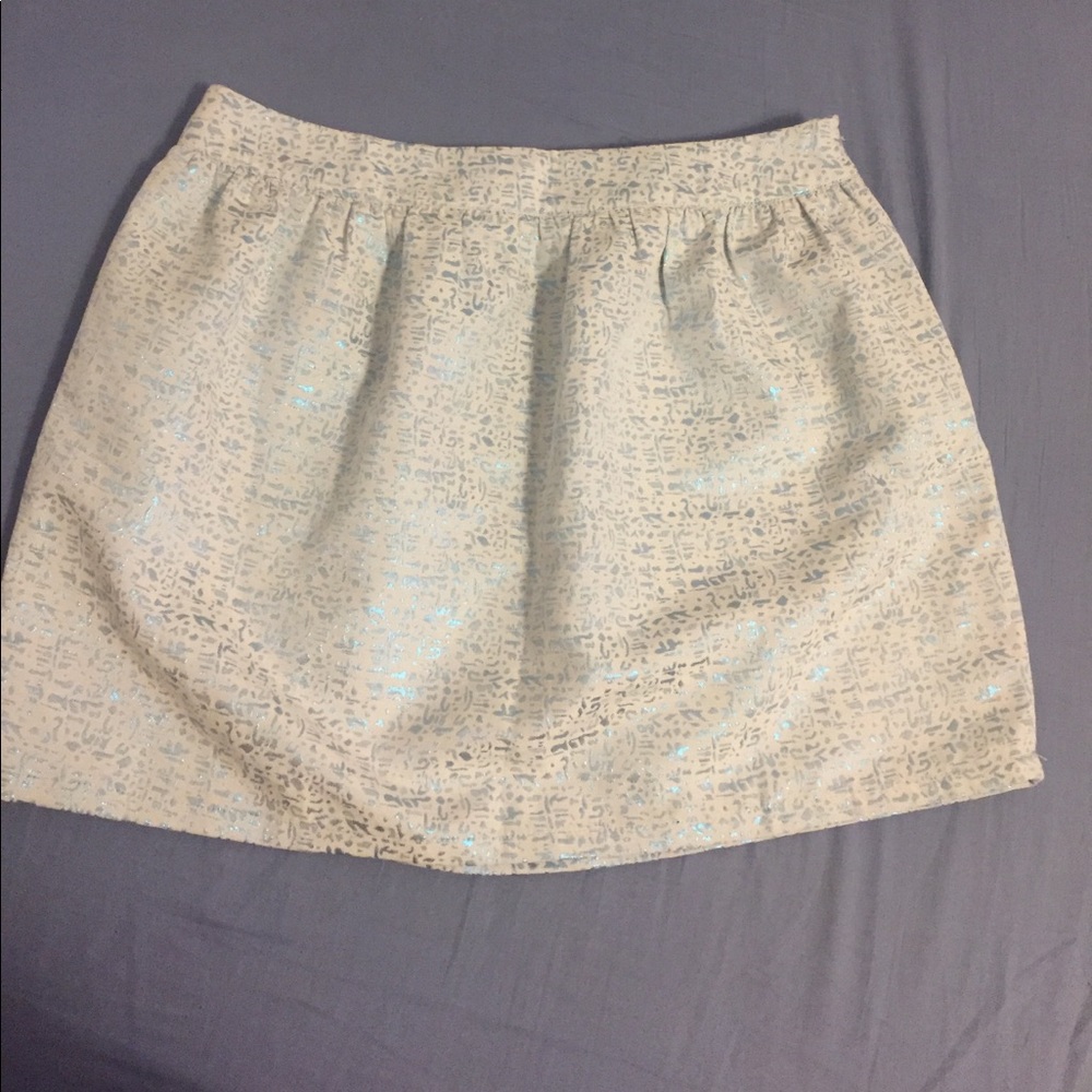NWT Romeo & Juliet Couture Metallic Skirt