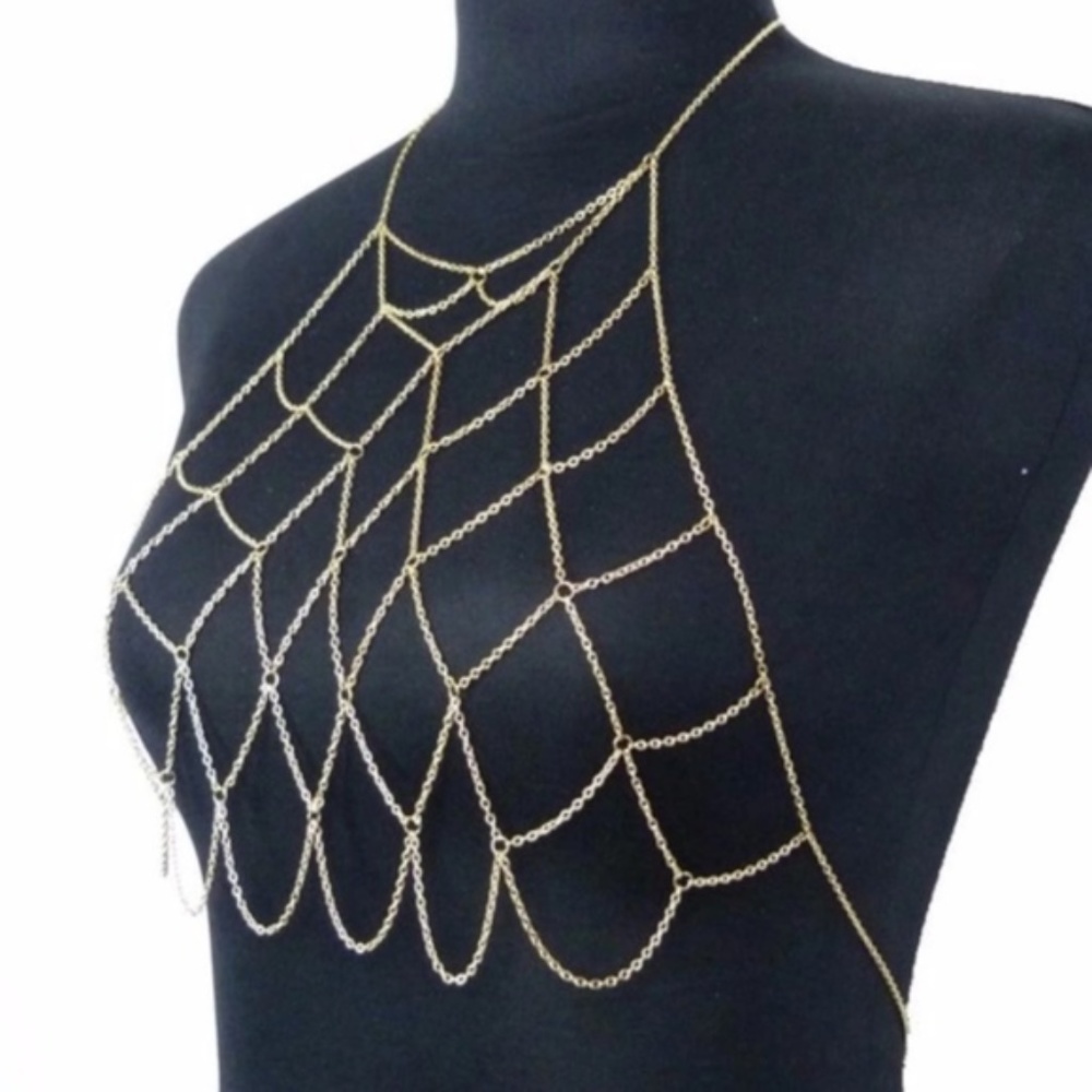 Bikini Sexy Beach Body Jewelry Festival Chain NWT - Picture 4 of 5