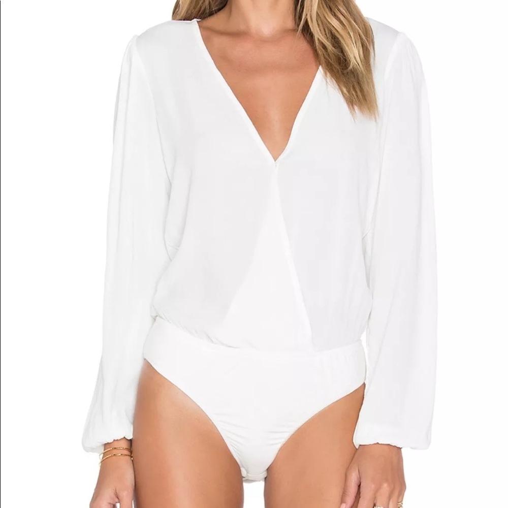 Lovers + Friends Bodysuit Top Blouse