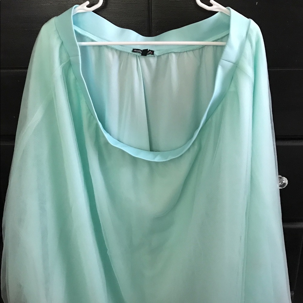 Tulle Skirt- mint green- NWOT