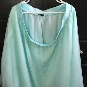 Tulle Skirt- mint green- NWOT