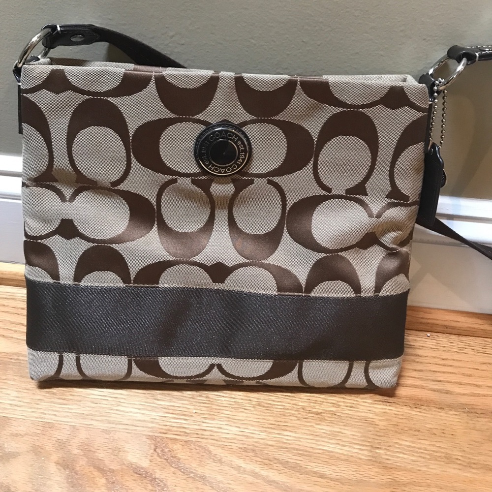 Coach brown Crossbody
