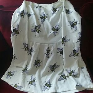 Long sleeved short wasp dress