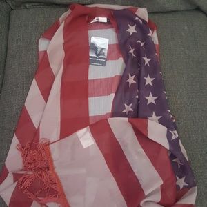 American Flag Boutique Vest