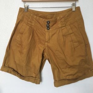Marigold lightweight denim shorts