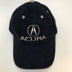 Acura Black Embroidered Logo Baseball Cap Adult