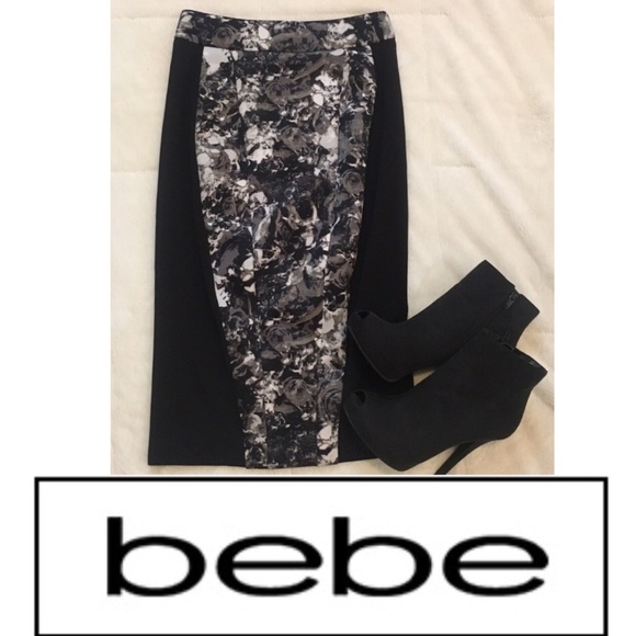 Bebe Pencil Skirt Size 0 - Picture 1 of 5