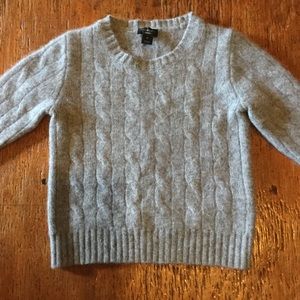 Crewcuts cashmere cable sweater.