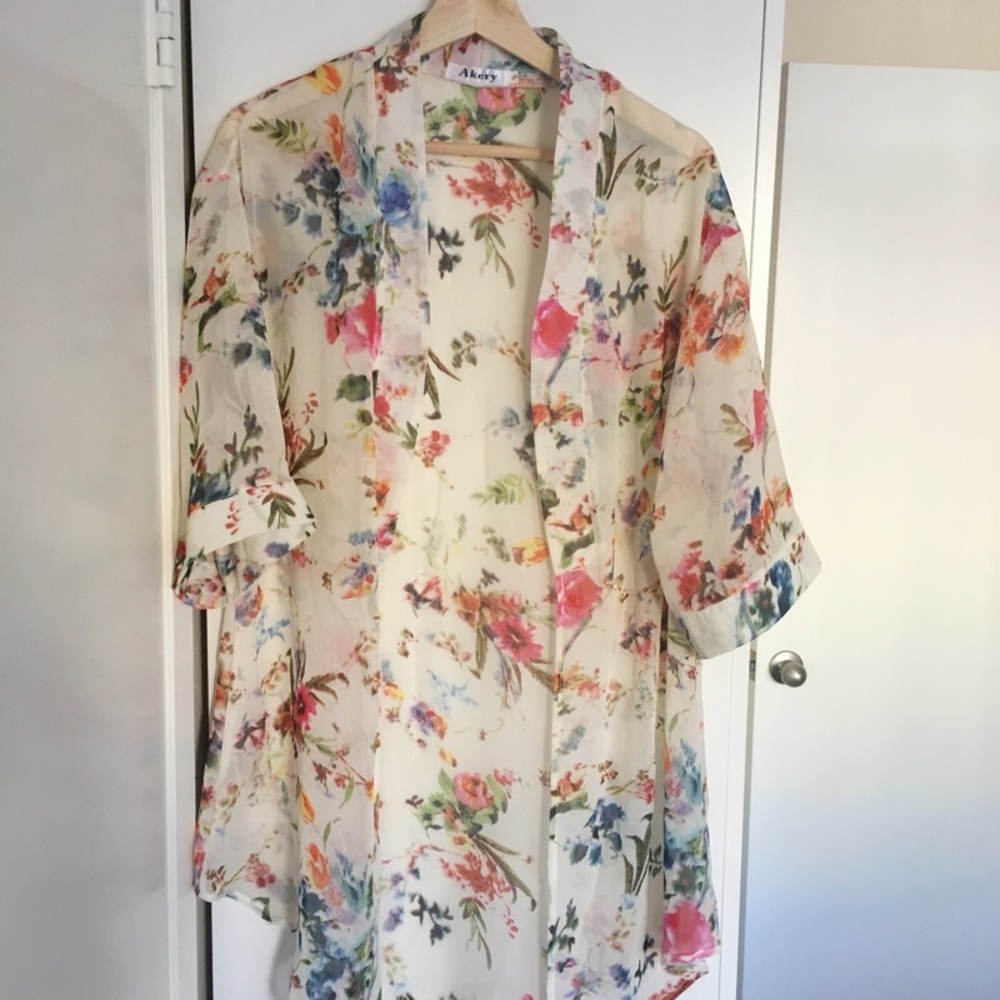 Floral Kimono