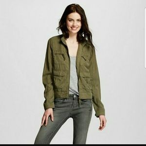 NWOT Mossimo Cropped Utility Jacket