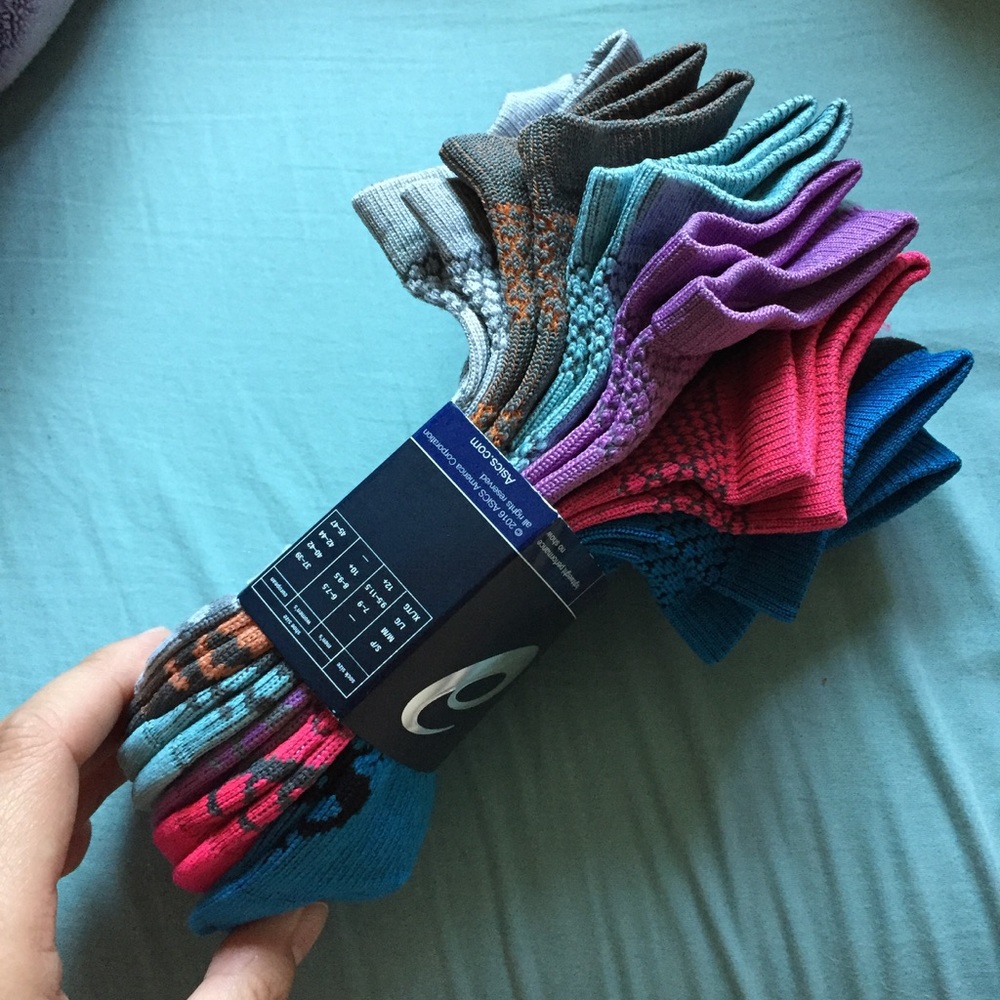 ASICS training lightweight performance socks