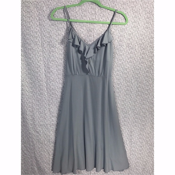 Patagonia Dresses & Skirts - Patagonia Women's Blue Ruffle Sleeveless Dress