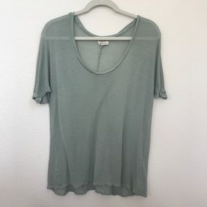 Green t-shirt