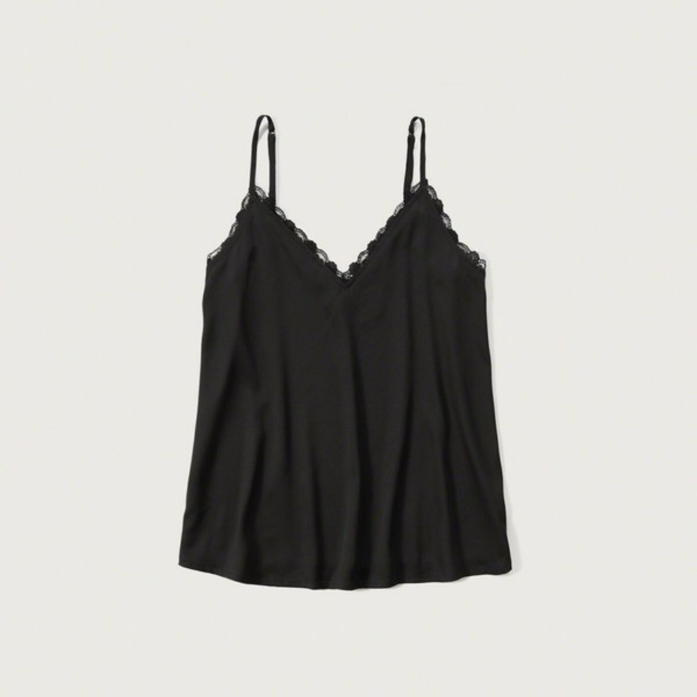 A&F Lace Trim Easy Cami