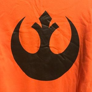 Rebel Alliance fighter jacket varsity jacket Med