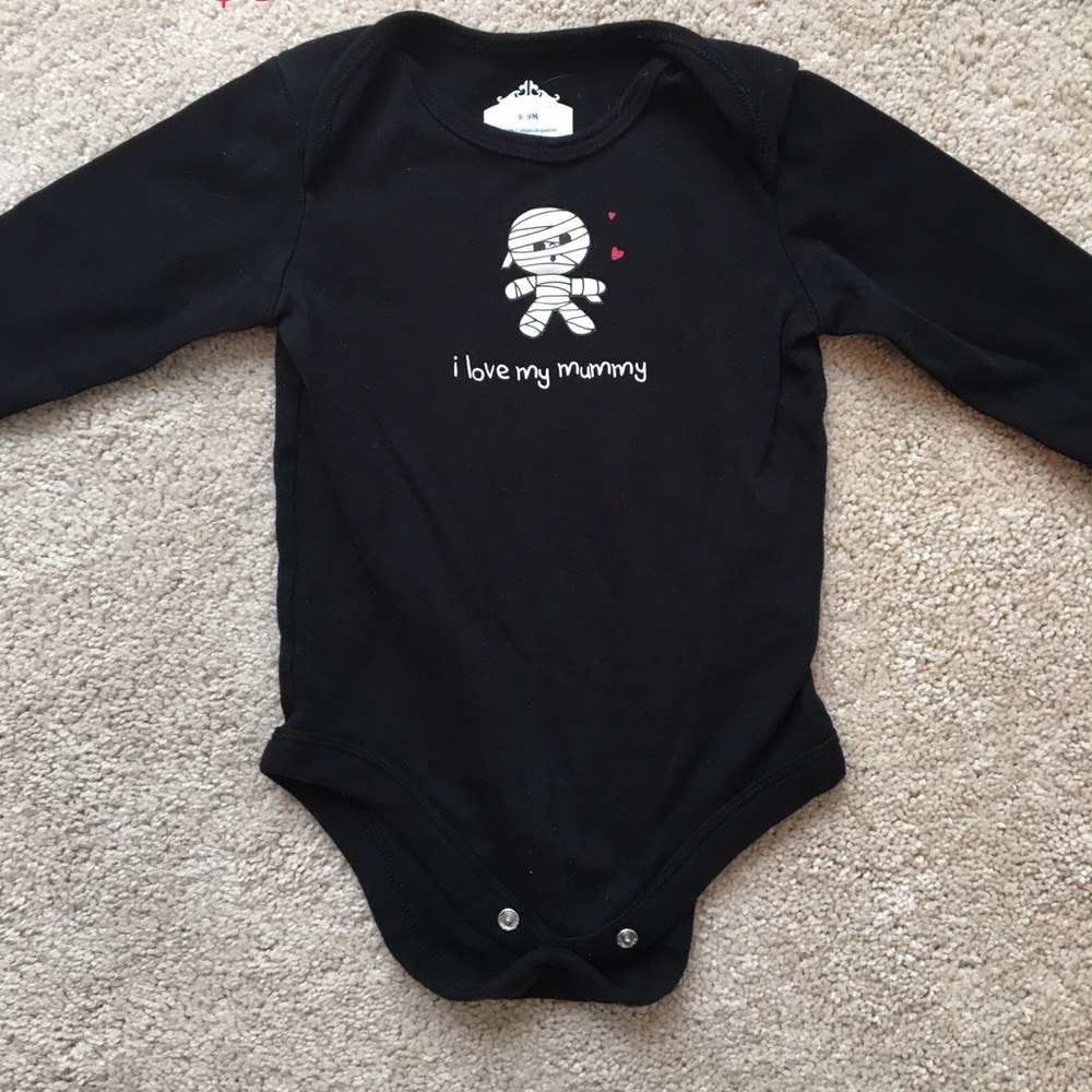 Glow in the dark Halloween onesie