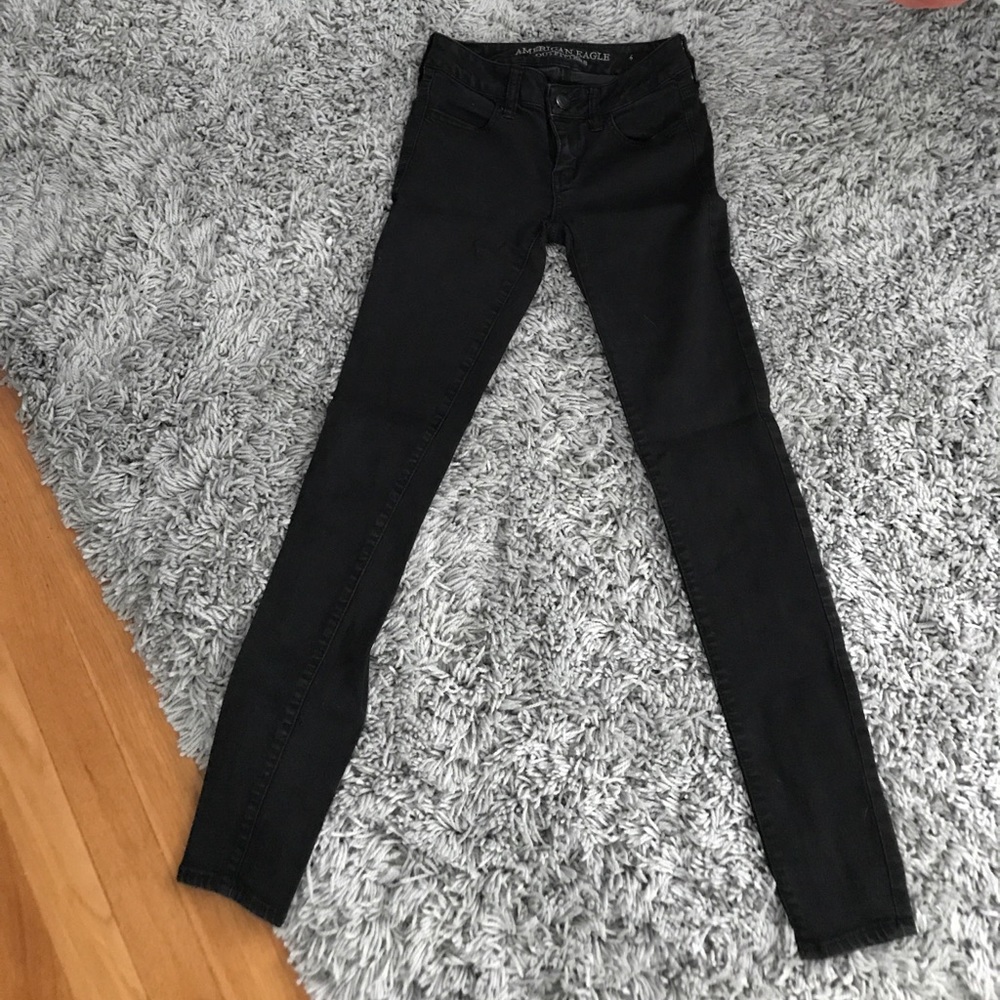 Black American Eagle Jeggings