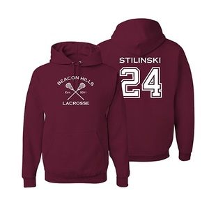 Teen Wolf Stiles Stilinski Maroon Hoodie
