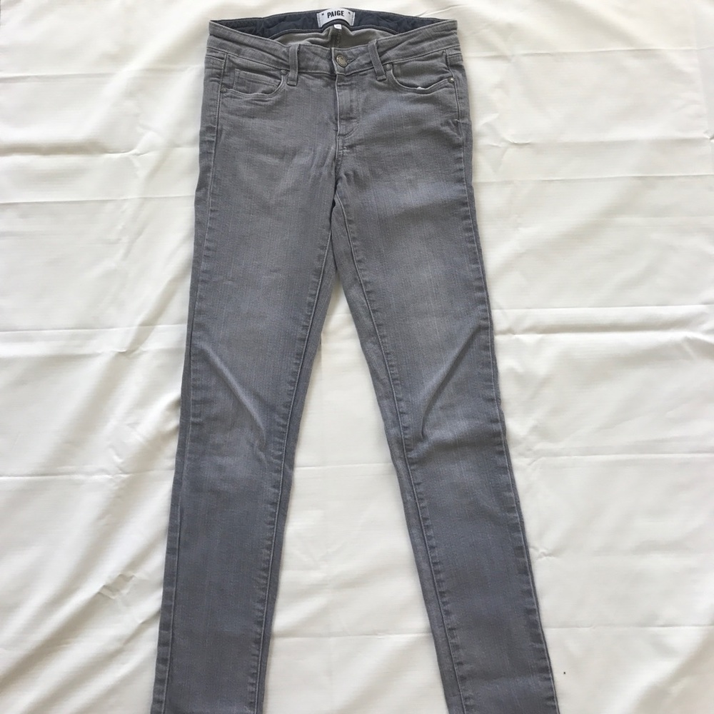 Paige denim grey jeans